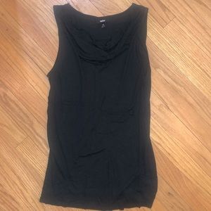 Cowlneck tank top